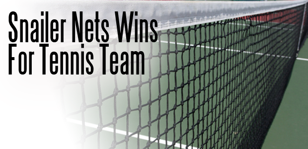 Snailer Nets Wins for Tennis Team