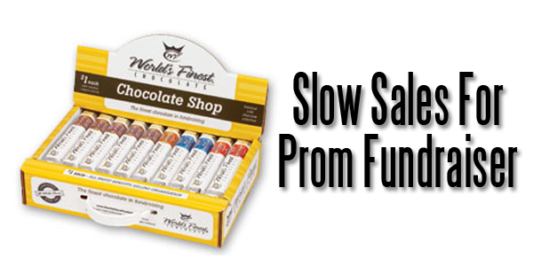 Prom Chocolate Sales Slow