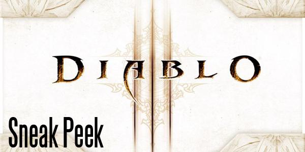 Sneak Peek: Diablo 3
