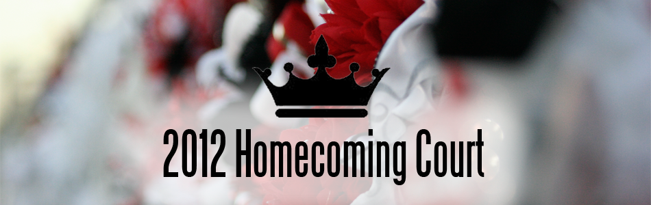 2012 Homecoming Court