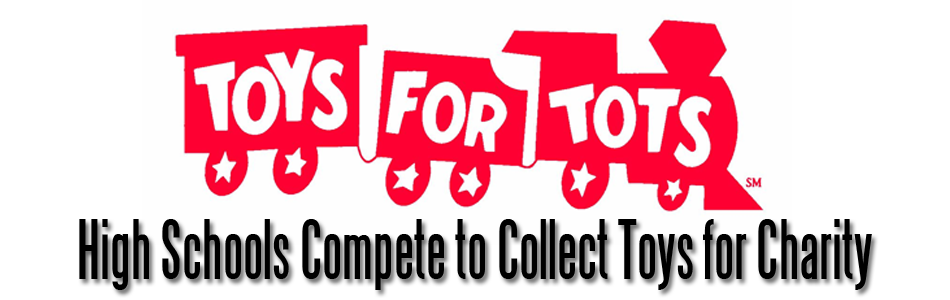 High Schools Compete to Collect Toys for Tots