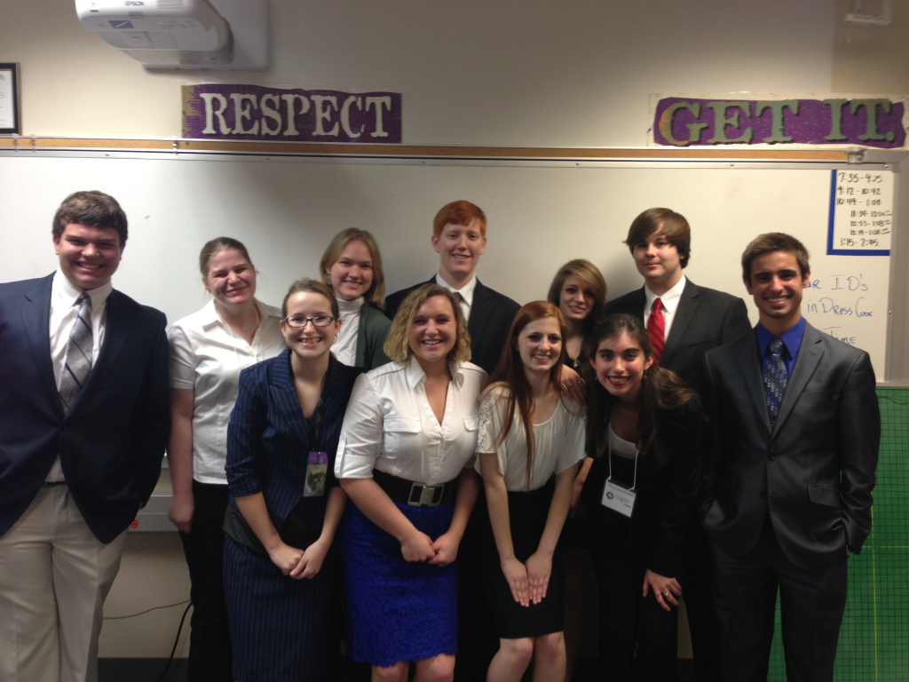 AcaDec+team+members+dress+up+on+competition+day+for+interviews+and+speeches.