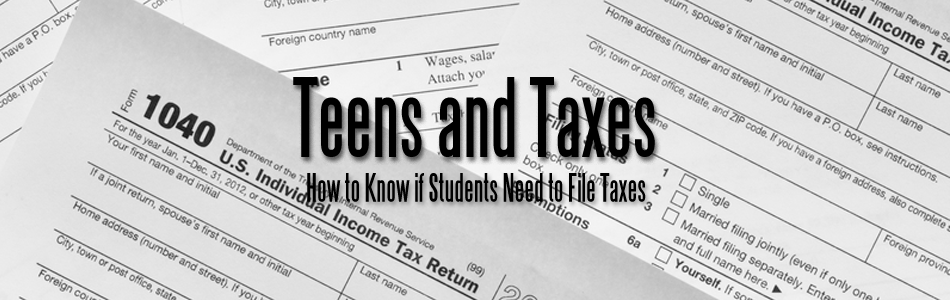 Teens and Taxes