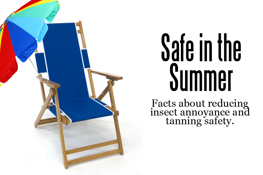 Staff+writers+discuss+safe+habits+during+the+summer.+