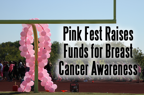 Pink Fest participants raise awareness for Breast Cancer.