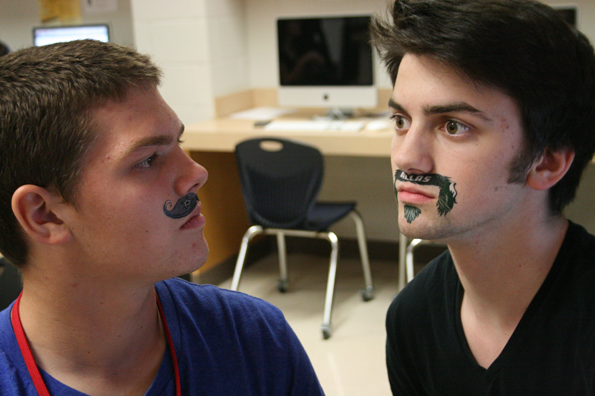 StacheTATS are a great way to represent your teams at games.