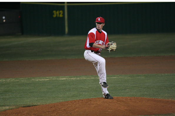 Cole Herrean, 12, pitches against the Summit baseball team on March 7, 2014.