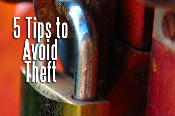 Tips To Avoid Theft