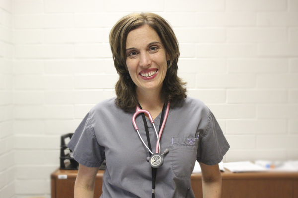 Nurse Fortner joins Legacys staff.
