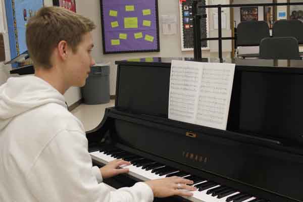 Barrett Adix, 11, plans on auditioning for the Texas All-State Choir. 