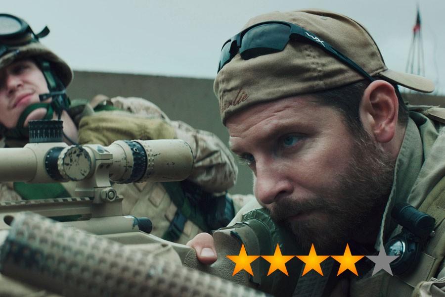 American Sniper is up for Best Picture in the 87th Academy Awards. Kyle Gallner, left, as Goat-Winston and Bradley Cooper as Chris Kyle in Warner Bros. Pictures and Village Roadshow Pictures drama American Sniper. (Photo courtesy Warner Bros. Pictures/TNS)