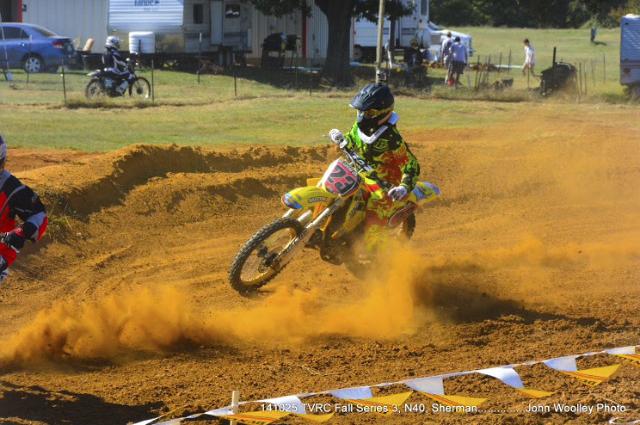 Bryan Hedge, 9, races in a motocross competition. (Courtesy photo)