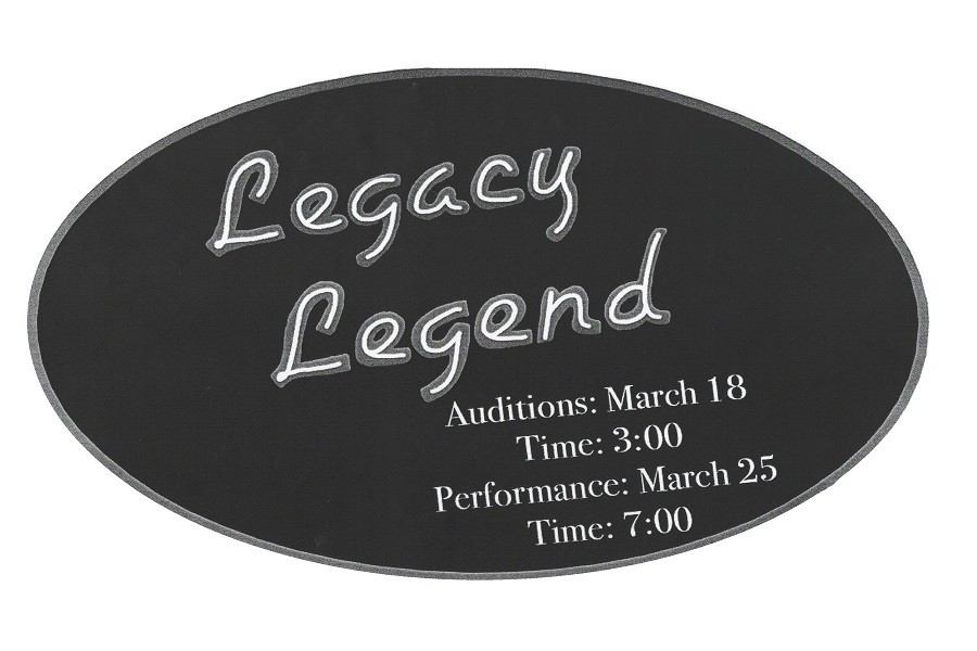 Legacy Legend on March 25 will showcase Legacys top singing talent.