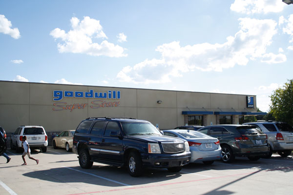 Goodwill has a wide variety of clothing, shoes and other household items.