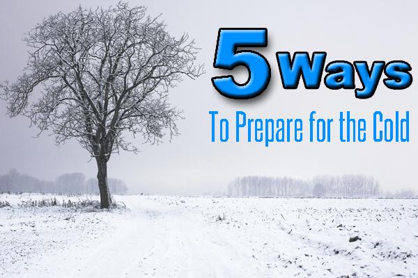 5 ways to prepare for the cold weather in Texas. 