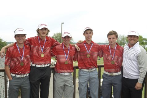 The boys golf team advances to the State Tournament for the second time in school history. 