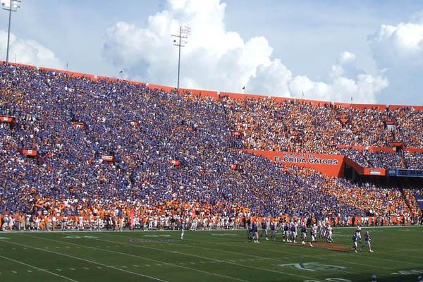 Florida Blueout rivalry game against Tennessee.