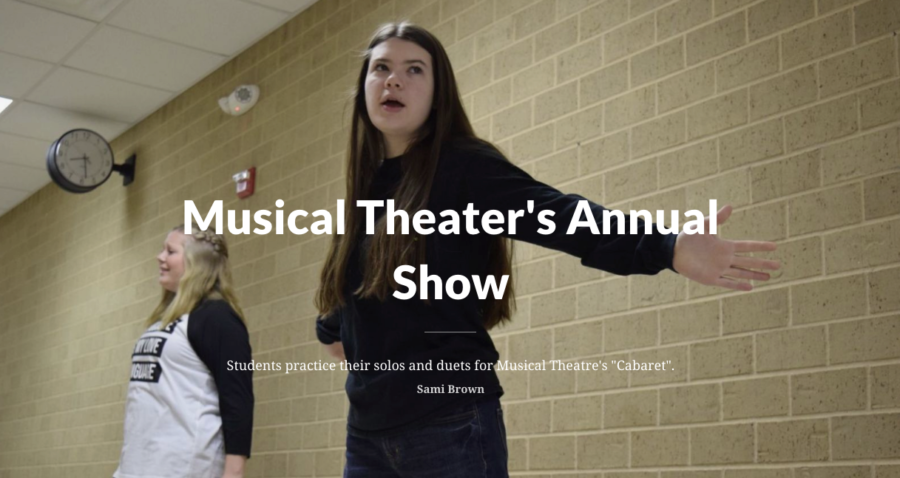 Musical Theater Prepares for Annual Show