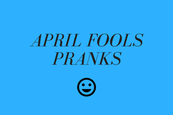 April fools deals pranks online