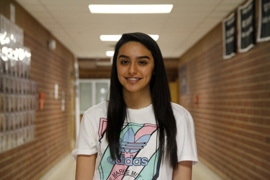 Sophomore Daliyah Valdez shares her goals of moving to El Paso.