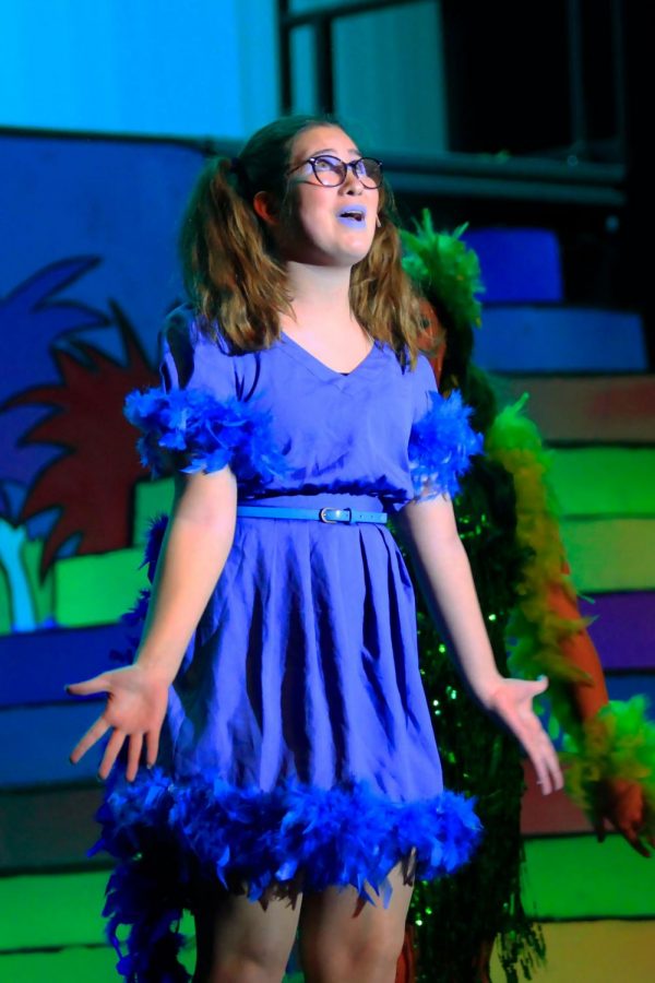 Kate Claburn, 11, sings a solo as (Delayne Fierro photo)