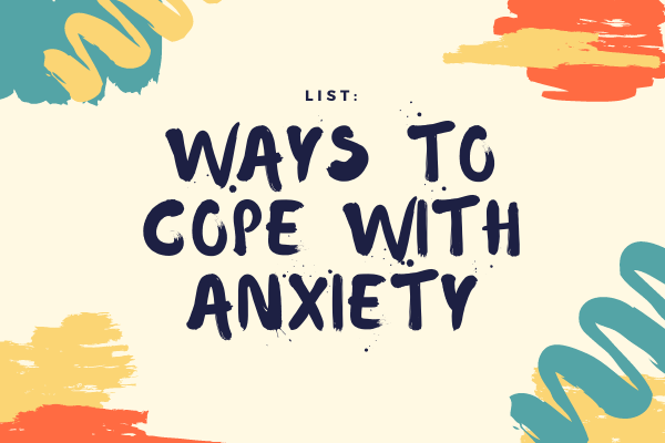 Reese writes about different ways people with anxiety can deal with it.