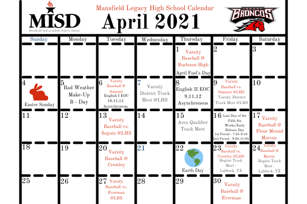 MISD Updates Calendar After Inclement Weather The Rider Online