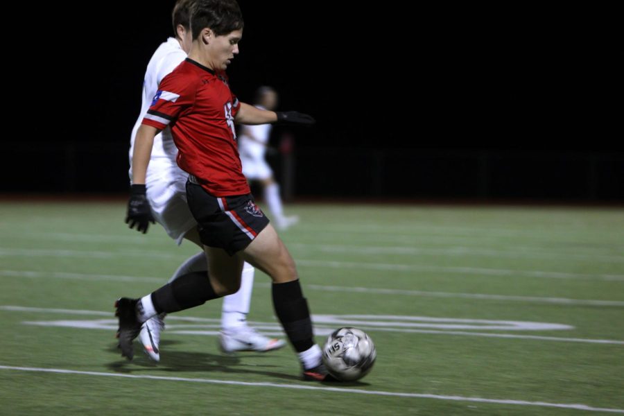 Legacy+Boys+Soccer+played+Burleson+Centennial+on+Jan+8.+Legacy+lost+0-1.+