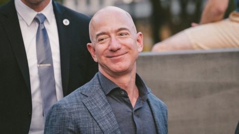 Multi-billionaire Jeff Bezos is commonly known for founding Amazon, but also owns Blue Origin, the first space exploration company to send a civilian to space. Photo by Go Banking Rates