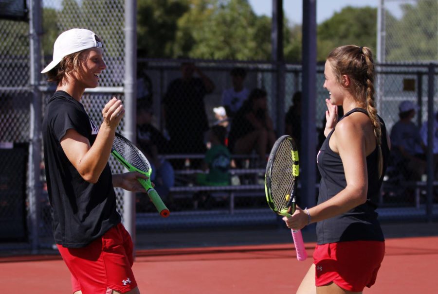 Redwine Finds Home on the Tennis Courts