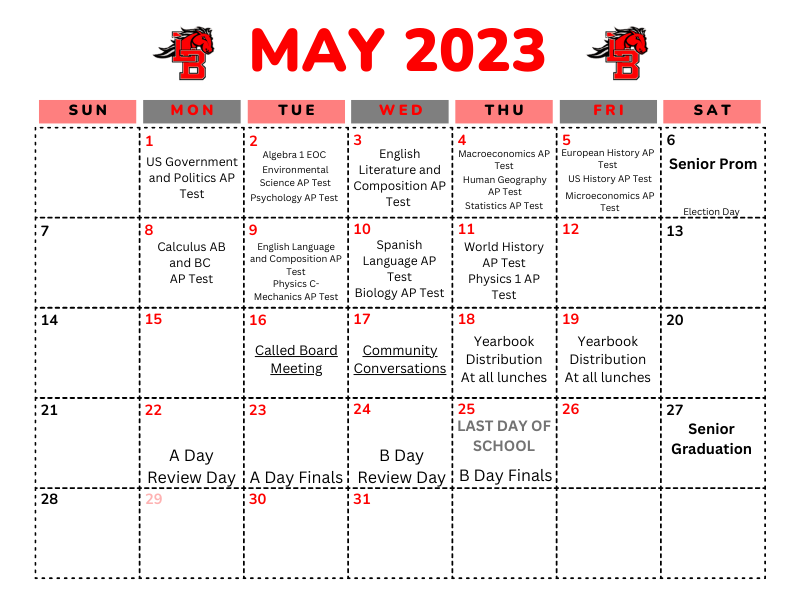 Stay Current with Important May Dates