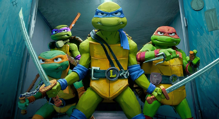 Teenage Mutant Ninja Turtles: Mutant Mayhem released on Aug. 2, 2023. Photo by Nickelodean
