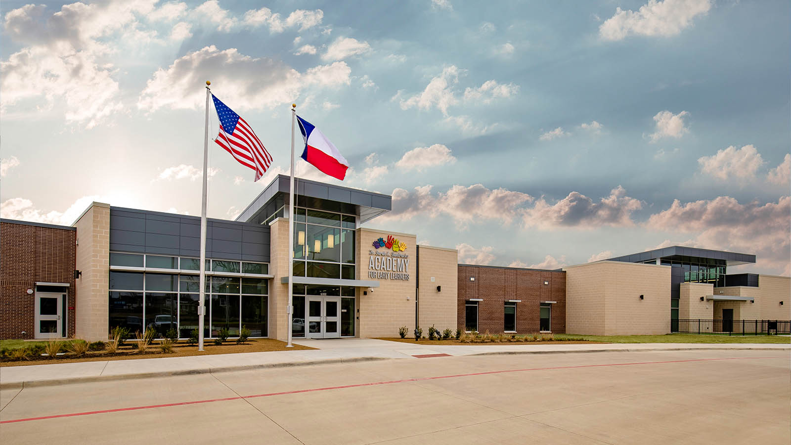 The Dr. Sarah K. Jandrucko Early Learners Academy was built in 2019. Should the bond be approved by voters in May, another academy will be built. Photo by Huckabee Inc.
