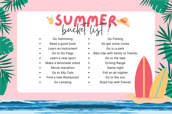 20 Summer Activities