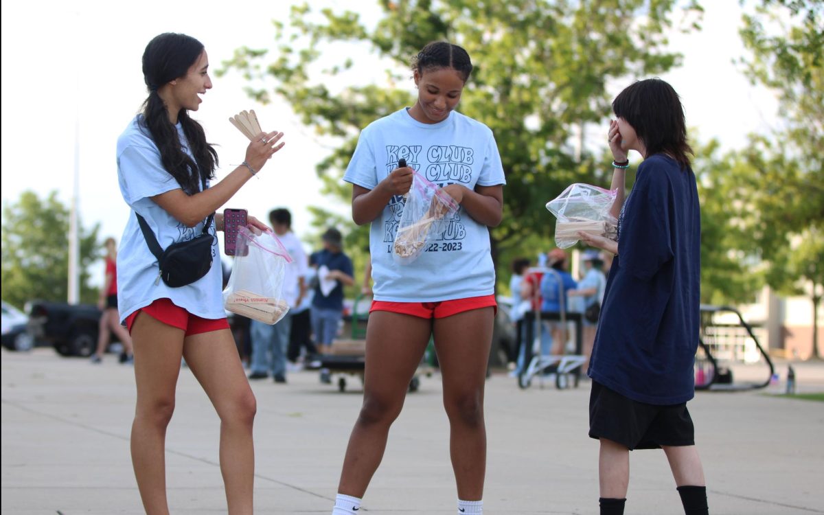 Volunteers welcome community members to Warrior Run. Key Club will host the second Warrior Run on Sept. 7, to raise money for the Wounded Warrior Project in honor of 9/11.