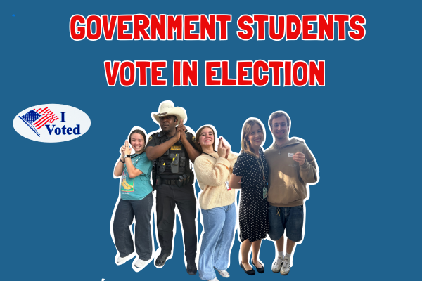 Government Students Vote in the Election