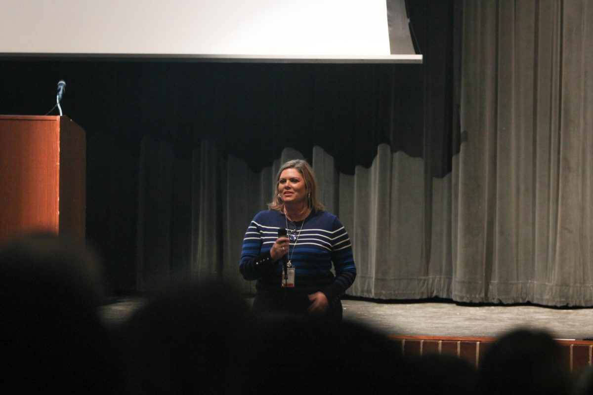 Lead Guidance Counselor Dana Vorsino shares her presentation to the class of 2027 in the Legacy PAC. Ms. Vorsino went over the regulations and expectations that the current juniors are expected to meet by their senior year along with their graduation requirements. 